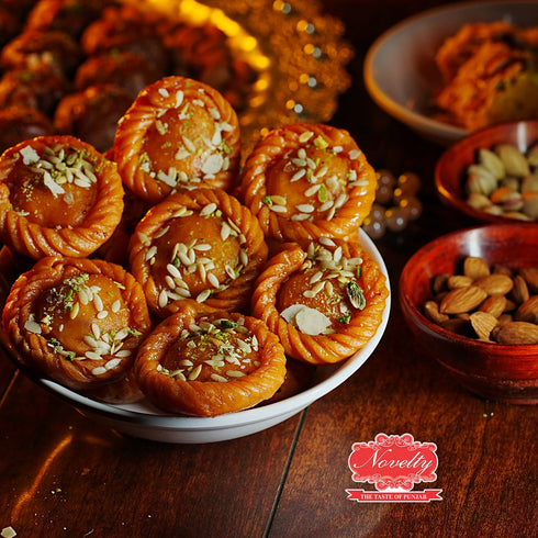 Novelty Sweets Amritsar Desi Ghee Chandrekala