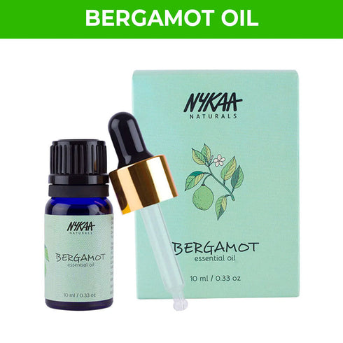 Nykaa Naturals Bergamot Essential Oil for Acne Control & Hair Health