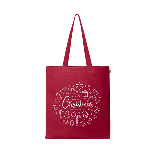 Ecoright SIMPLE TOTE BAG - Christmas Cheer