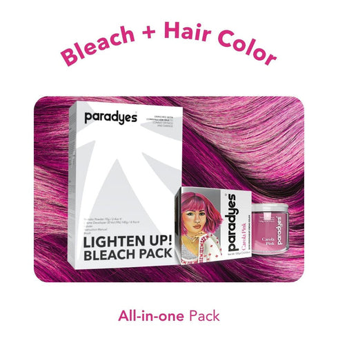Paradyes Carola Pink + Lighten Up! Bleach Pack