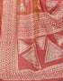 Sudathi Rose Pink Printed Georgette Saree