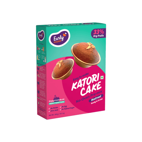 Early Foods Beetroot Katori Cake Mix