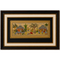Palm Leaf Handmade Painting of Tribal Warli Village Life