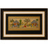 Palm Leaf Handmade Painting of Tribal Warli Village Life