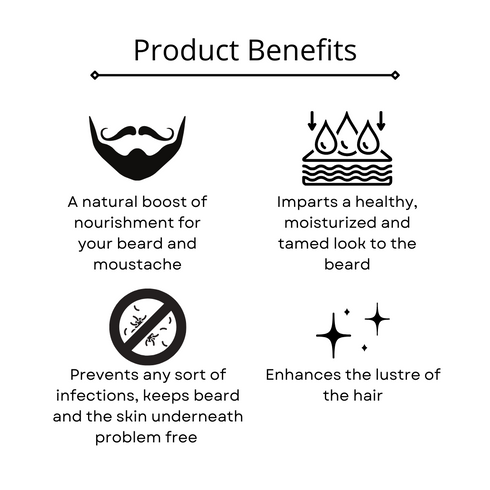 Omorfee India Beard & Moustache Oil