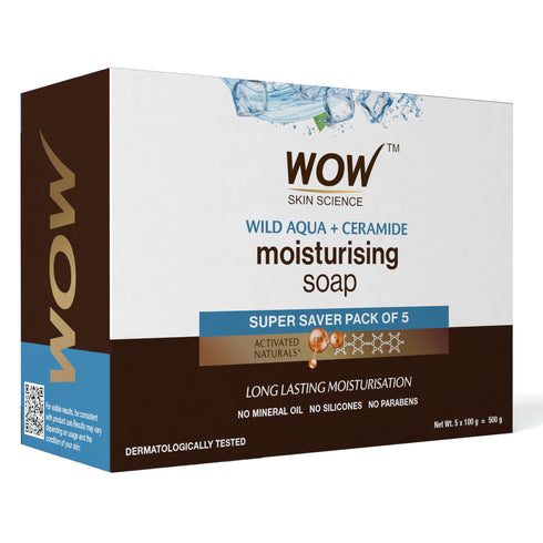 WoW Wild Aqua & Ceramide Moisturizing Soap