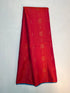 Prakruthi Mughizh Pinkish Red with Blue Bhutta Handloom Soft Silk Saree