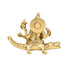 Brass Ganga Devi Spiritual Idol for Temple 745g