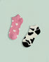 Ecoright Mooving Hearts ( Pack of 2 ) Ankle Socks