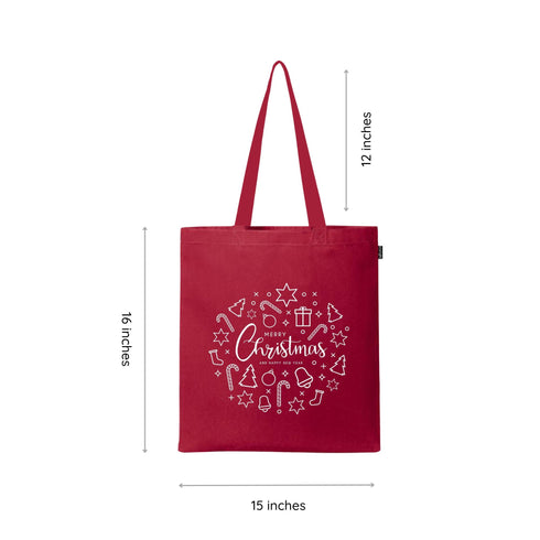 Ecoright SIMPLE TOTE BAG - Christmas Cheer