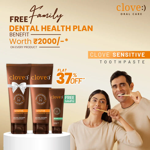 Clove Oral Care Sensitive Toothpaste