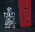 Pure Silver Antique Lotus Ganesh 38.26g By Mahita Collections