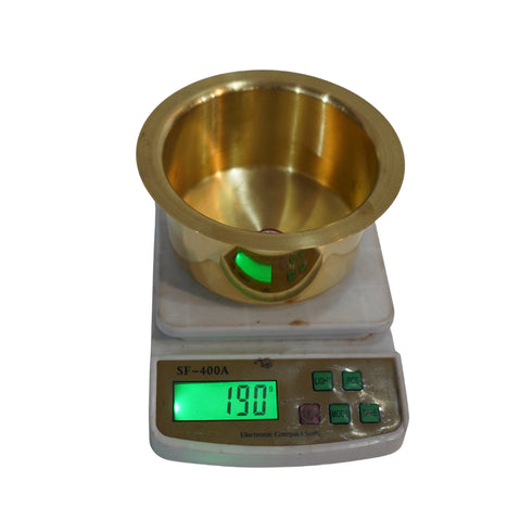 Miniature Brass Patela/Bhagona Decorative Showpiece | Pack of 4