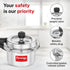 Prestige Popular Plus Svachh Virgin Aluminium Gas And Induction Compatible Pressure Cooker 2 L