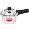 Prestige Popular Plus Svachh Virgin Aluminium Spillage Control Pressure Cooker 1.5 L Silver