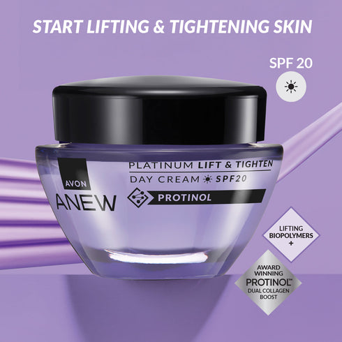 Avon Anew Platinum Lift and Tighten Day Cream with SPF 20