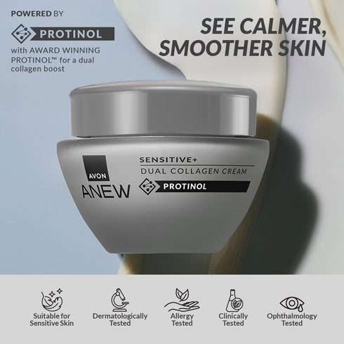 Avon Anew Sensitive+ Dual Collagen Cream EMEA