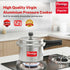 Prestige Popular Virgin Aluminium Precision Weight Valve Pressure Cooker 3 L Silver