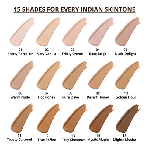 Nykaa SkinShield Anti-Pollution Matte Foundation (30ml)