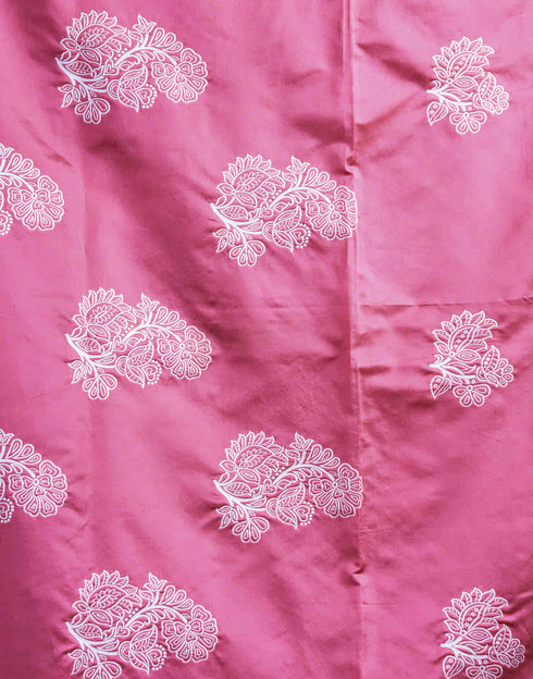 Sudathi Dark Pink Woven Banarasi Silk Saree