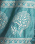 Sudathi Blue Woven Banarasi Silk Saree