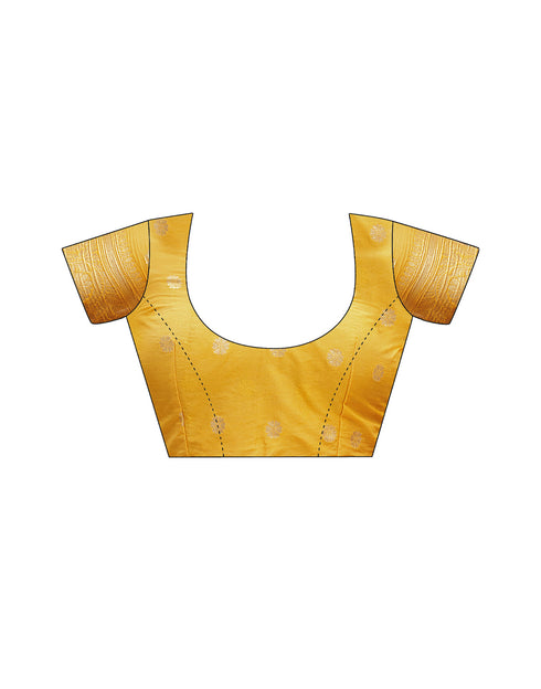 Sudathi Wine Woven Banarasi Silk Saree