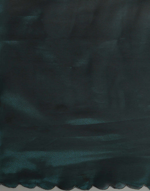 Sudathi Rama Blue Embroidery Plain Net Saree