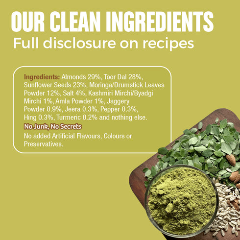Early Foods Trial Pack Moringa Chutney Powder