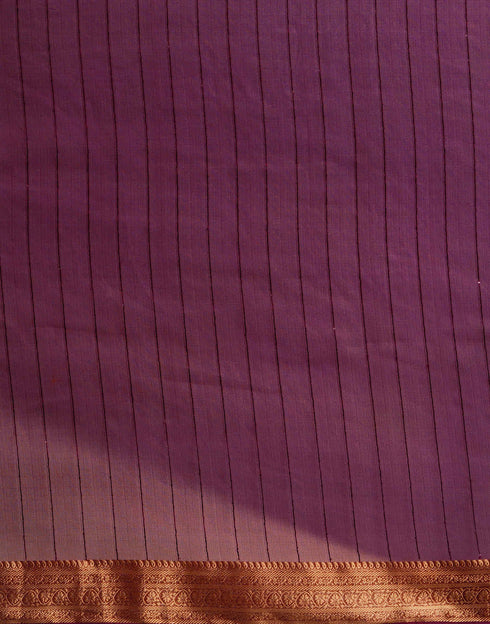 Sudathi Wine Woven Organza Saree