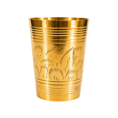 Pure Brass Lassi Drinking Glass | Pack of 1