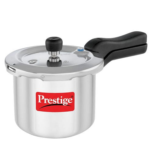 Prestige Svachh Aluminium Anti Bulge Gas And Induction Compatible Pressure Cooker 3 L Silver