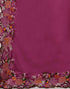Sudathi Rani Pink Embroidery Satin Saree