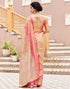 Sudathi Rani Pink Woven Kanjivaram Silk Saree