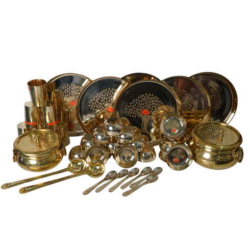 Pure Kansa dinner set (total 40 pcs) 13kg