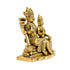 Brass Vishnu Lakshmi on Sheshnag Statue 1234g