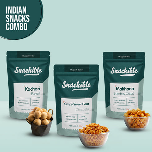 Snackible Indian Snacks Combo