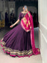 Ethenika Pastel Silk Georgette Mirror Navratri Designer Chaniya Choli