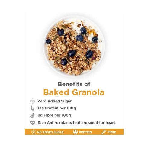 True Elements Baked Granola Honey Crunch