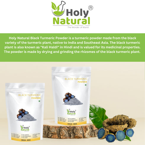 Holy Natural Black Turmeric Powder