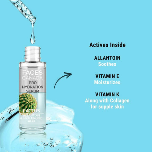 Faces Canada Pro Hydration Serum - Cactus 27 ml