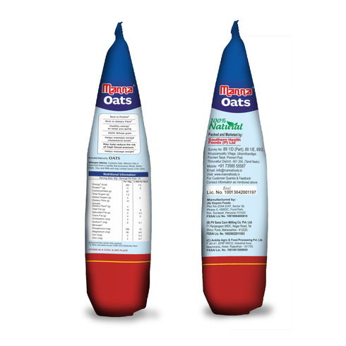 Manna Foods Instant Oats (Pouch) 1000gm