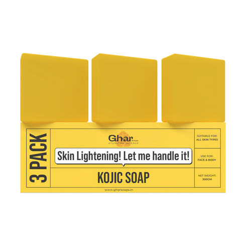 Ghar Soap Kojic Acid 2 % Soap With Niacinamide