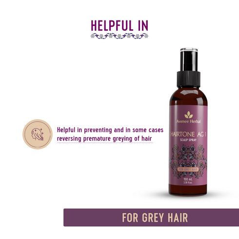 Avimee Herbal Hairtone AG 1 Scalp Spray For Grey Hair