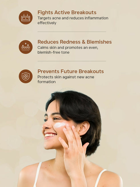 Flawora Anti Acne Serum to reduce Blackheads