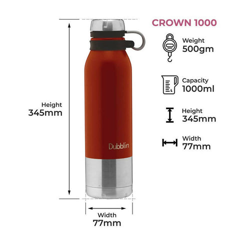 Dubblin Crown Vacuum Bottle