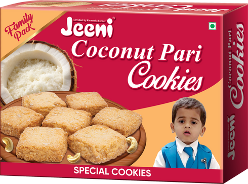 Jeeni Coconut Pari Cookies