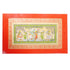 Palm Leaf Handmade Painting of Lord Krishna And Radha with Cow