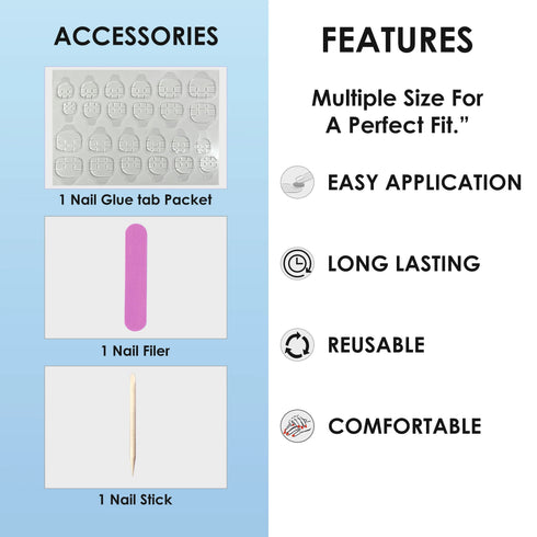 Shills Professional Matte Solid Color Nails Square(SPN667-SPN676)