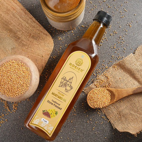 ROSIER Stone Pressed Yellow Mustard Oil