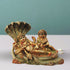 Brass Vishnu Laxmi With Shesnag Statue 8.3Kg